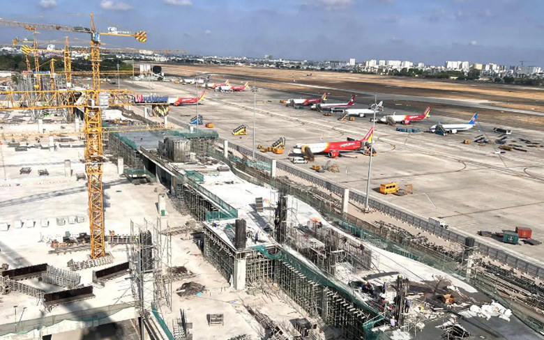 Tăng tốc thi c&ocirc;ng, nh&agrave; ga T3 T&acirc;n Sơn Nhất sẽ c&aacute;n đ&iacute;ch trước 30/4/2025