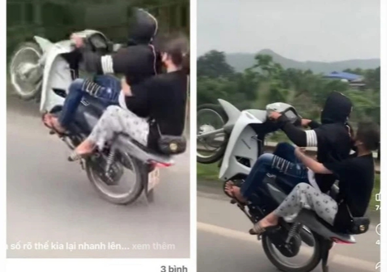 Thái Nguyên: Rủ nhau ra đường bốc đầu xe, đăng mạng xã hội, 8 thanh niên bị khởi tố- Ảnh 1. Thái Nguyên: Rủ nhau ra đường bốc đầu xe, đăng mạng xã hội, 8 thanh niên bị khởi tố- Ảnh 1.