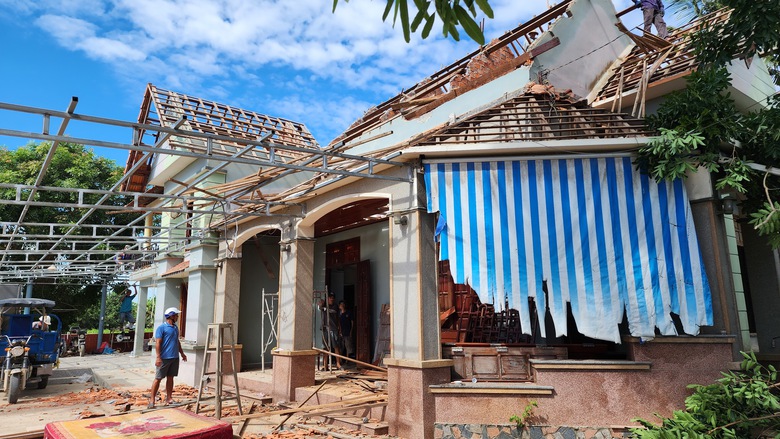 Th&aacute;o dỡ căn nh&agrave; cuối c&ugrave;ng b&agrave;n giao mặt bằng cao tốc Quảng Ng&atilde;i - Ho&agrave;i Nhơn- Ảnh 7.