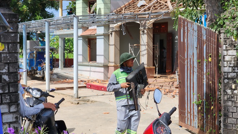 Th&aacute;o dỡ căn nh&agrave; cuối c&ugrave;ng b&agrave;n giao mặt bằng cao tốc Quảng Ng&atilde;i - Ho&agrave;i Nhơn- Ảnh 8.