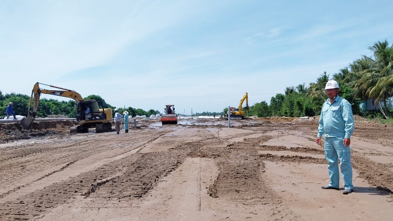 Nh&agrave; thầu cao tốc Cao L&atilde;nh - An Hữu tăng tốc ra sao khi c&oacute; c&aacute;t?- Ảnh 1.