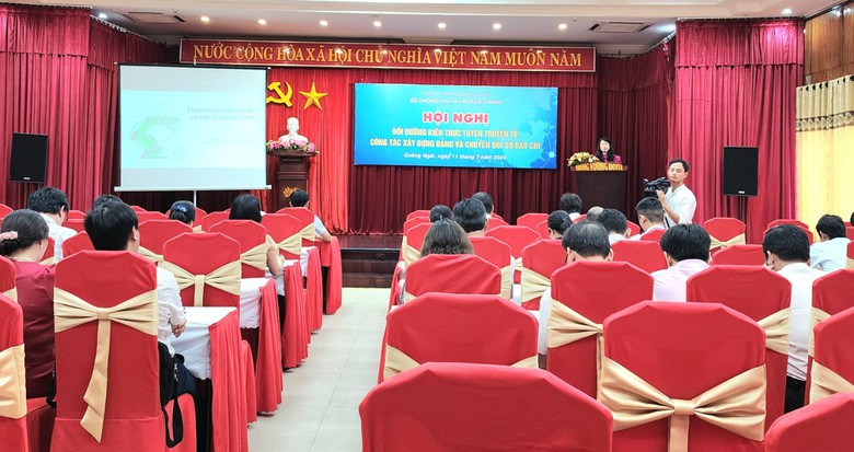 C&aacute;c cơ quan b&aacute;o ch&iacute; cần đẩy mạnh chuyển đổi số- Ảnh 1.
