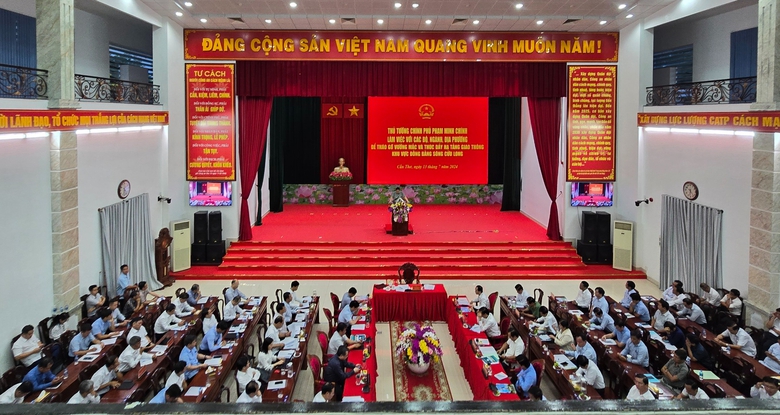 Thủ tướng gỡ vướng mắc, tạo đ&ograve;n bẩy ph&aacute;t triển hạ tầng giao th&ocirc;ng ĐBSCL- Ảnh 5.