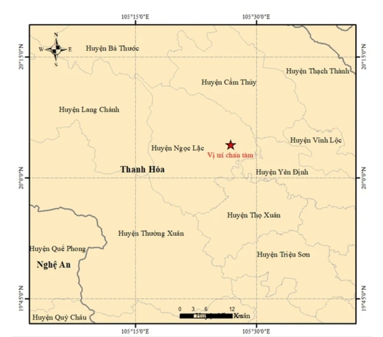 Xảy ra động đất ở huyện miền n&uacute;i Thanh H&oacute;a- Ảnh 1.