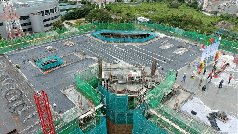 Trung t&acirc;m kiểm so&aacute;t kh&ocirc;ng lưu TP.HCM vượt tiến độ 53 ng&agrave;y- Ảnh 1.