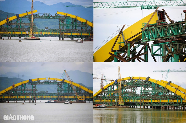 Cầu vượt s&ocirc;ng Hương hợp long v&ograve;m th&eacute;p khủng, nỗ lực về đ&iacute;ch sớm- Ảnh 13.