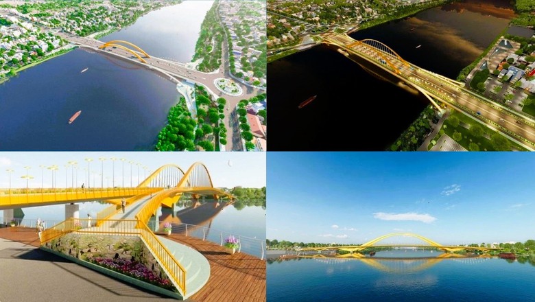 Cầu vượt s&ocirc;ng Hương hợp long v&ograve;m th&eacute;p khủng, nỗ lực về đ&iacute;ch sớm- Ảnh 6.