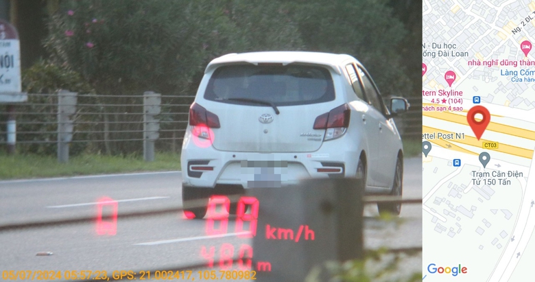 Xử lý tài xế ô tô vi phạm nồng độ cồn, chạy xe quá tốc độ, mang vũ khí - Ảnh 2. Xử lý tài xế ô tô vi phạm nồng độ cồn, chạy xe quá tốc độ, mang vũ khí - Ảnh 2.