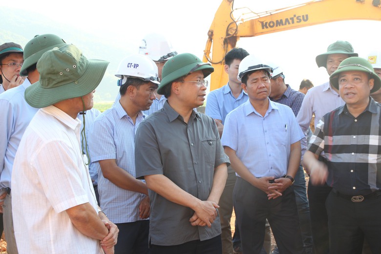 Khắc phục sụt trượt, vượt kh&oacute; khăn đảm bảo tiến độ cao tốc qua Ph&uacute; Y&ecirc;n- Ảnh 2.