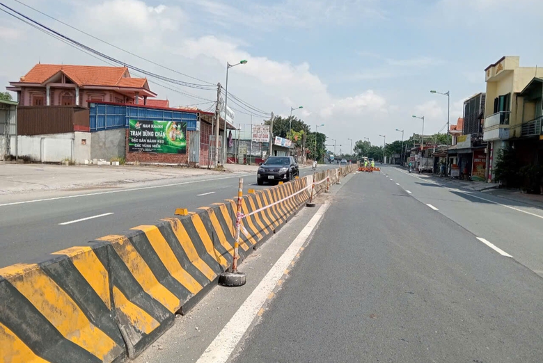 Hải Ph&ograve;ng ho&agrave;n tất đ&oacute;ng điểm mở QL10 ở ch&acirc;n cầu Qu&yacute; Cao- Ảnh 2.