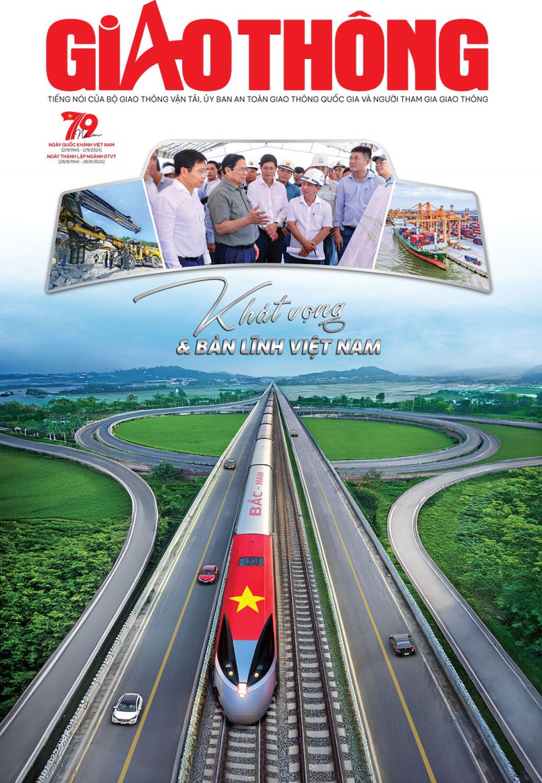 Trang nhất B&aacute;o Giao th&ocirc;ng số đặc biệt