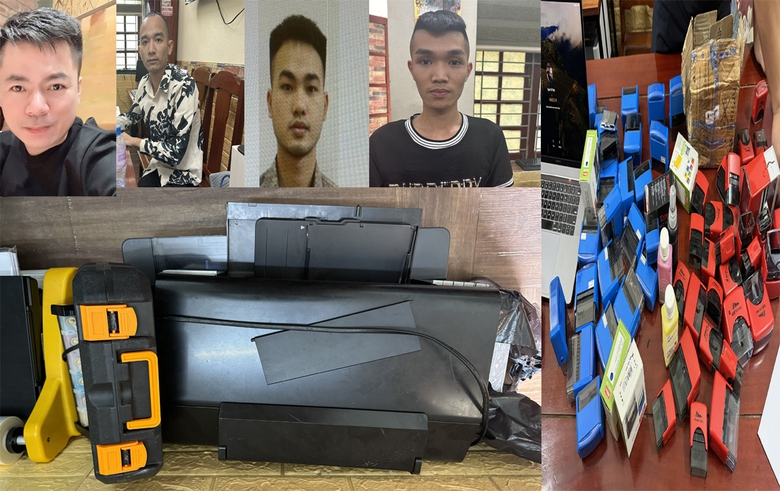 Ph&aacute; đường d&acirc;y chuy&ecirc;n l&agrave;m giả giấy tờ mua b&aacute;n &ocirc; t&ocirc;- Ảnh 1.