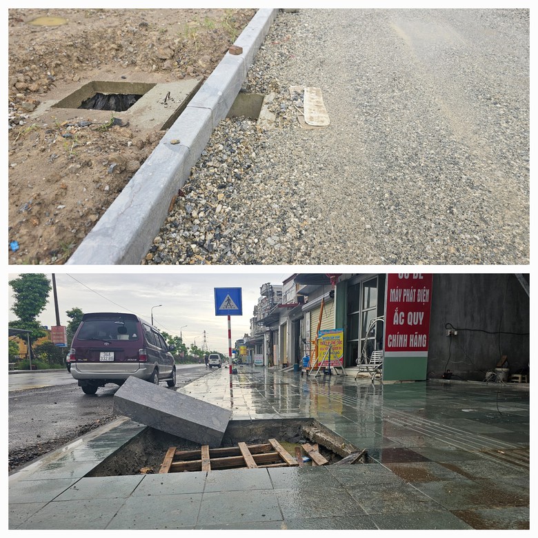 Hiểm nguy r&igrave;nh rập tại dự &aacute;n n&acirc;ng cấp đường tỉnh 392B- Ảnh 2.