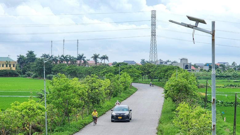 Th&aacute;i B&igrave;nh: An to&agrave;n hơn khi h&agrave;ng ngh&igrave;n km đường qu&ecirc; được thắp s&aacute;ng- Ảnh 1.