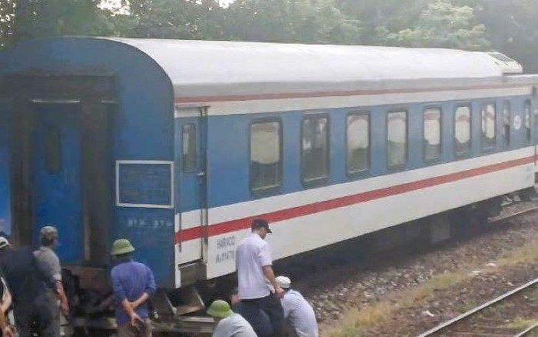 X&aacute;c định nguy&ecirc;n nh&acirc;n 2 vụ t&agrave;u hỏa bị sự cố trật b&aacute;nh khi qua ga Lăng C&ocirc;