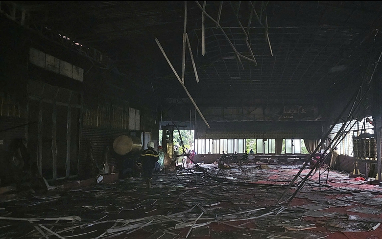 Cháy chùa Vạn Phật ở Gia Lai: Phật tử lo lắng tro cốt gửi chùa bị xáo trộn- Ảnh 1. Cháy chùa Vạn Phật ở Gia Lai: Phật tử lo lắng tro cốt gửi chùa bị xáo trộn- Ảnh 1.