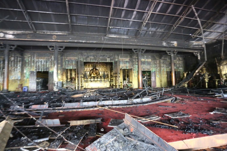 Cháy chùa Vạn Phật ở Gia Lai: Phật tử lo lắng tro cốt gửi chùa bị xáo trộn- Ảnh 3. Cháy chùa Vạn Phật ở Gia Lai: Phật tử lo lắng tro cốt gửi chùa bị xáo trộn- Ảnh 3.