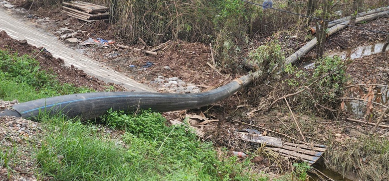 Th&aacute;i B&igrave;nh: San lấp mặt bằng dự &aacute;n khu c&ocirc;ng nghiệp g&acirc;y mất an to&agrave;n giao th&ocirc;ng- Ảnh 2.