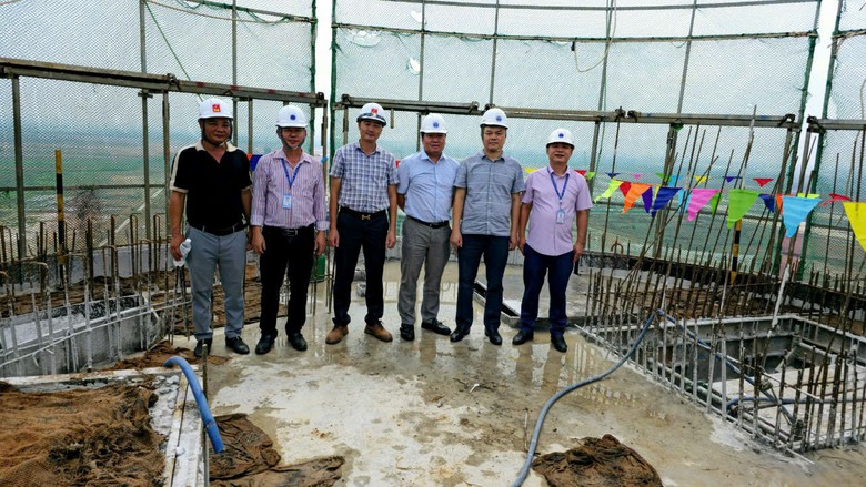 Th&aacute;p kh&ocirc;ng lưu s&acirc;n bay Long Th&agrave;nh đ&atilde; cất n&oacute;c, xong phần th&ocirc; b&ecirc; t&ocirc;ng cốt th&eacute;p- Ảnh 2.