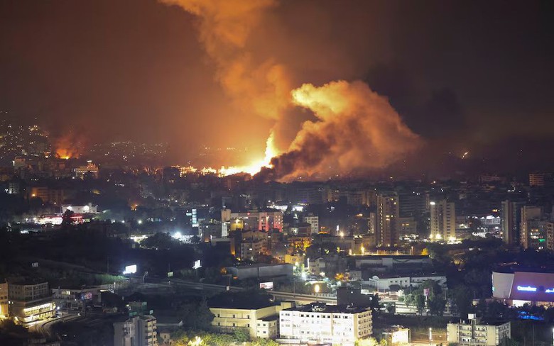 Israel kh&ocirc;ng k&iacute;ch sở chỉ huy Hezbollah nhằm truy diệt c&aacute;c thủ lĩnh