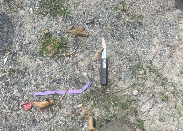 Bị vây bắt, hai tên cướp rút dao đâm người dân bị thương- Ảnh 2. Bị vây bắt, hai tên cướp rút dao đâm người dân bị thương- Ảnh 2.
