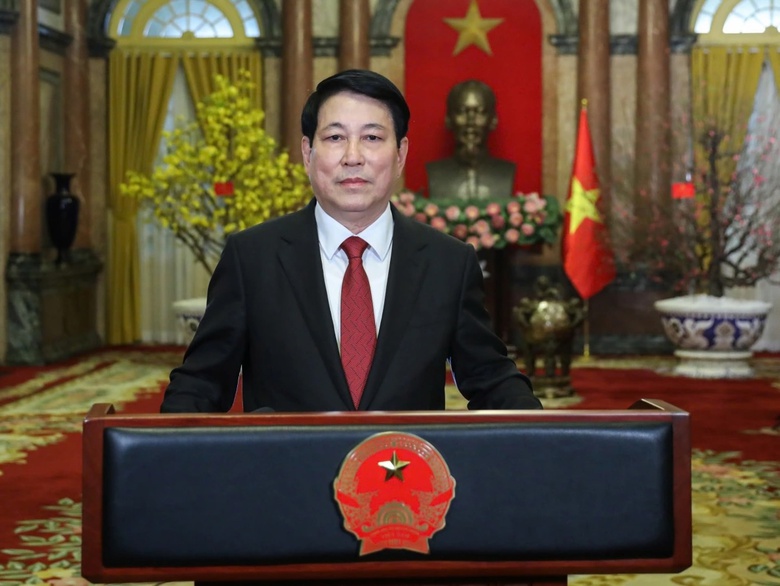 Th&ocirc;ng điệp ch&uacute;c tết Ất Tỵ 2025 của Chủ tịch nước Lương Cường- Ảnh 1.