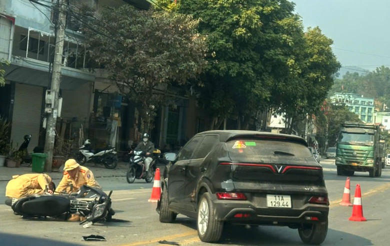 Hiện trường vụ tai nạn. Hiện trường vụ tai nạn.