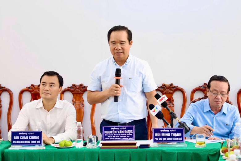 Chậm tiến độ 2 th&aacute;ng, l&atilde;nh đạo TP.HCM siết tiến độ GPMB cao tốc TP.HCM - Mộc B&agrave;i- Ảnh 5.