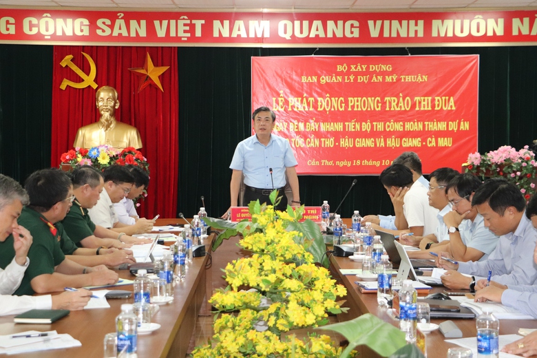 Cao tốc Cần Thơ - C&agrave; Mau: Nh&agrave; thầu cam kết đ&atilde; l&agrave;m l&agrave; phải c&oacute; kết quả- Ảnh 1.