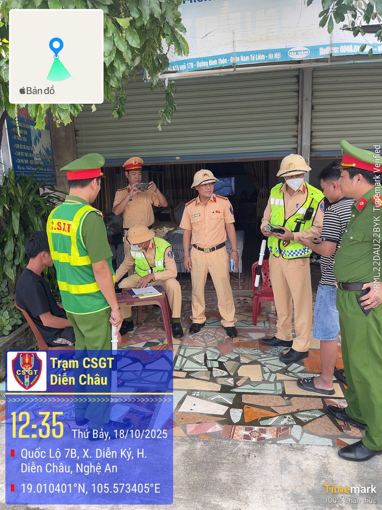 CSGT lập chốt kiểm tra nồng độ cồn tại n&uacute;t giao cao tốc, đoạn đường gần nh&agrave; h&agrave;ng, qu&aacute;n bar- Ảnh 4.