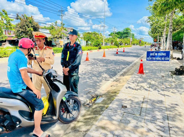 T&acirc;y Ninh: Xử phạt 54 trường hợp vi phạm nồng độ cồn trong ng&agrave;y đầu ra qu&acirc;n- Ảnh 1.