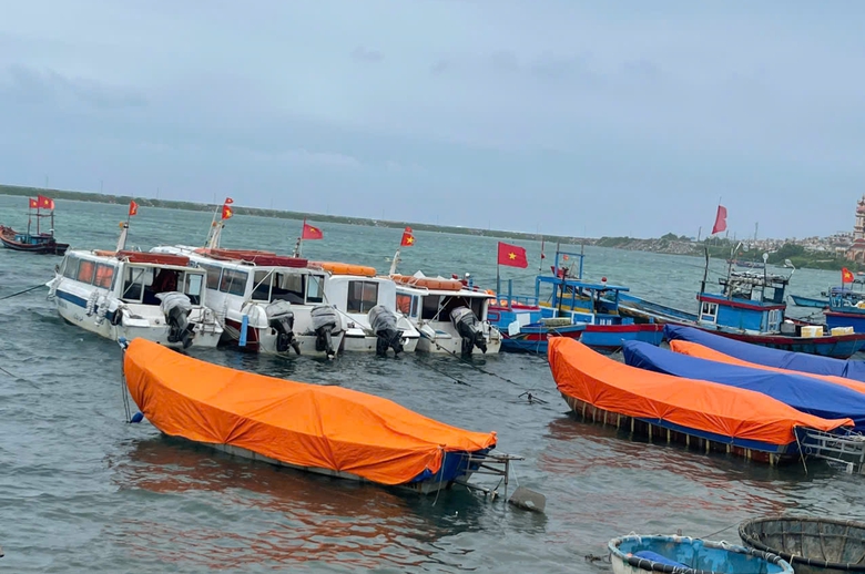 Quảng Ng&atilde;i quản chặt t&agrave;u kh&aacute;ch đường thủy, sẵn s&agrave;ng th&ocirc;ng xe c&aacute;c tuyến đường bị sạt lở- Ảnh 4.