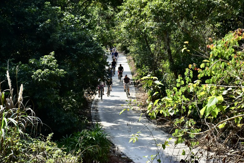 N&ocirc;ng th&ocirc;n mới: 5km đường nối d&agrave;i kinh tế x&atilde; đảo- Ảnh 1.