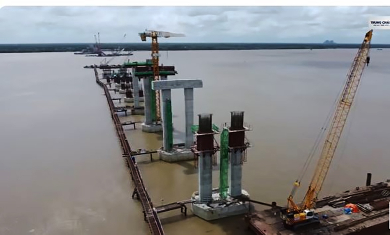 Cầu Đại Ngãi 2 đủ điều kiện thông xe ngày 19/12- Ảnh 4. Cầu Đại Ngãi 2 đủ điều kiện thông xe ngày 19/12- Ảnh 4.