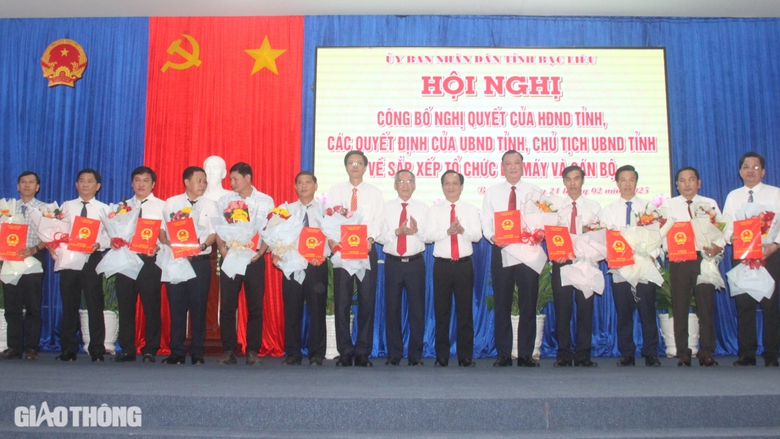 Bạc Li&ecirc;u c&ocirc;ng bố danh s&aacute;ch gi&aacute;m đốc c&aacute;c sở sau s&aacute;p nhập- Ảnh 1.