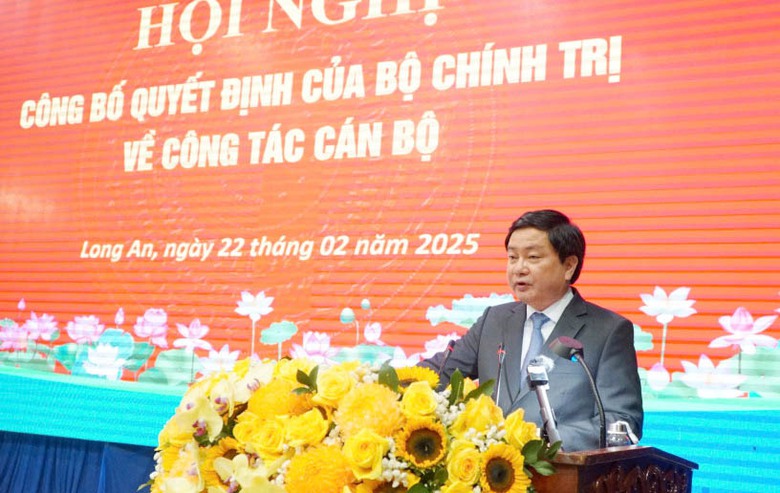 Ph&oacute; chủ nhiệm Ủy ban Kiểm tra Trung ương l&agrave;m B&iacute; thư Long An- Ảnh 2.