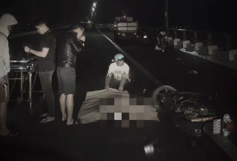 Hiện trường xảy ra vụ tai nạn. Hiện trường xảy ra vụ tai nạn.