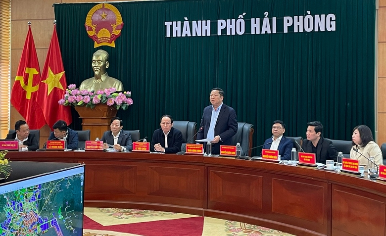 Bộ trưởng Trần Hồng Minh giao giải quyết ngay nhiều kiến nghị của TP Hải Ph&ograve;ng- Ảnh 5.