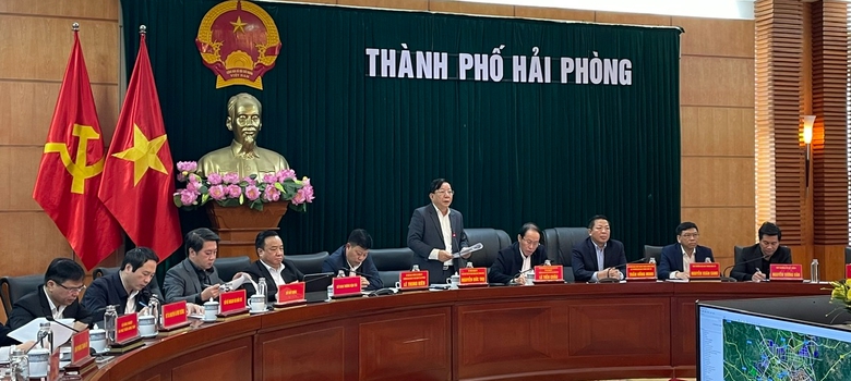 Bộ trưởng Trần Hồng Minh giao giải quyết ngay nhiều kiến nghị của TP Hải Ph&ograve;ng- Ảnh 2.