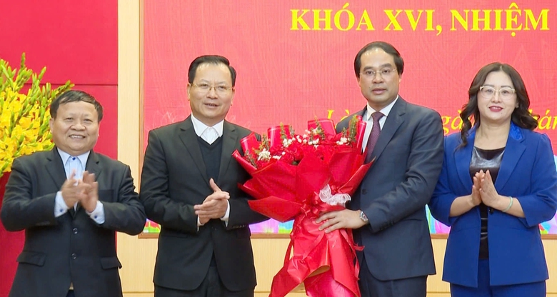 &Ocirc;ng Trịnh Xu&acirc;n Trường được bầu l&agrave;m B&iacute; thư Tỉnh ủy L&agrave;o Cai- Ảnh 1.