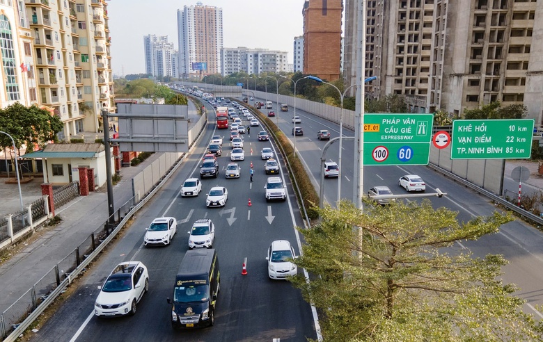 H&agrave; Nội chi hơn 300 tỷ đồng l&agrave;m đường giảm &ugrave;n tắc cao tốc Ph&aacute;p V&acirc;n - Cầu Giẽ- Ảnh 1.