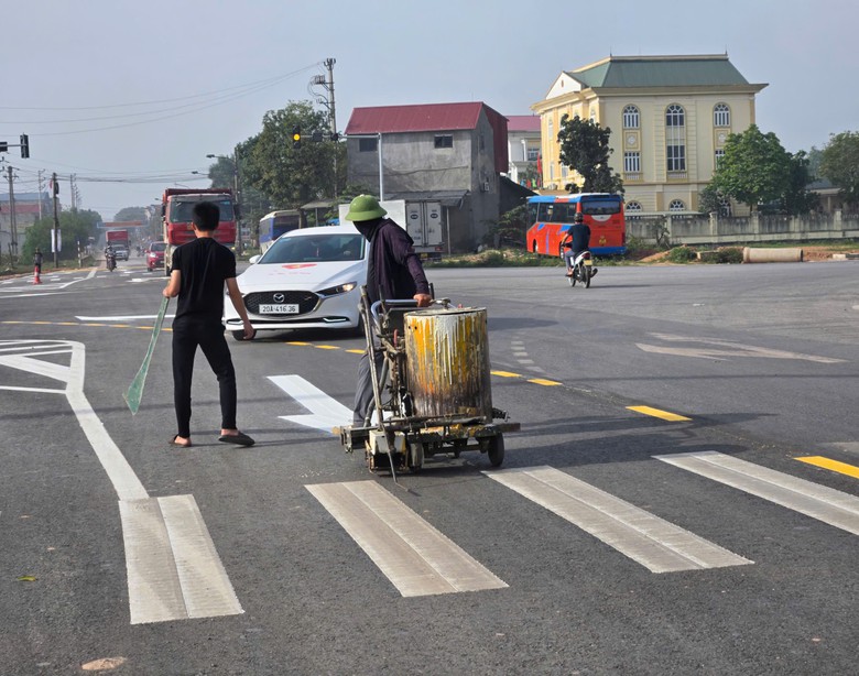 To&agrave;n cảnh đường V&agrave;nh đai V Th&aacute;i Nguy&ecirc;n ngh&igrave;n tỷ trước ng&agrave;y kh&aacute;nh th&agrave;nh- Ảnh 6.