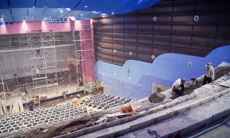 Hối hả thi c&ocirc;ng, ho&agrave;n th&agrave;nh Cung Văn h&oacute;a Thiếu nhi Kh&aacute;nh H&ograve;a dịp 1/6- Ảnh 7.