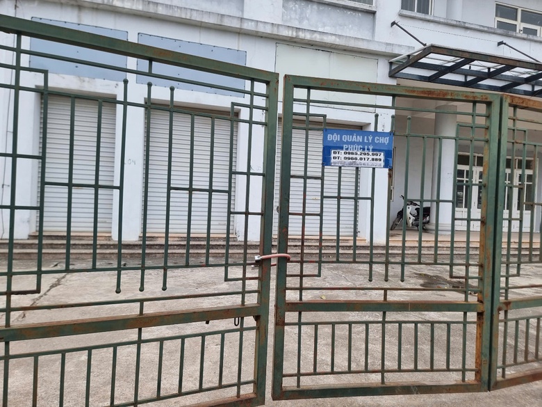 Chợ d&acirc;n sinh ở H&agrave; Nội bỏ hoang g&acirc;y l&atilde;ng ph&iacute;- Ảnh 1.