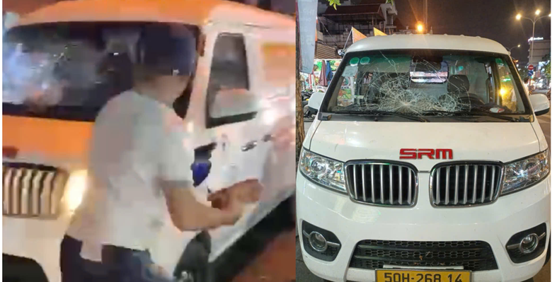 Bắt đối tượng hung h&atilde;n cầm gạch đập vỡ k&iacute;nh &ocirc; t&ocirc;- Ảnh 1.