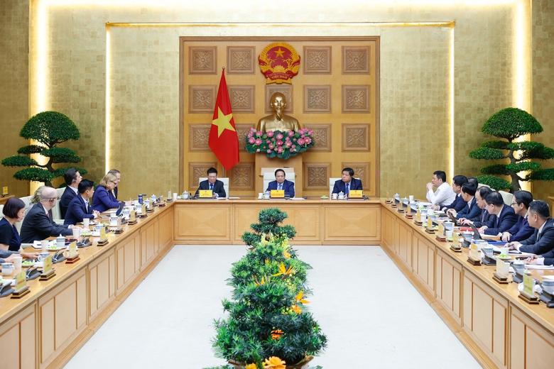 Thủ tướng đề nghị doanh nghiệp Hoa Kỳ ủng hộ thỏa thuận thương mại c&ugrave;ng c&oacute; lợi- Ảnh 1.