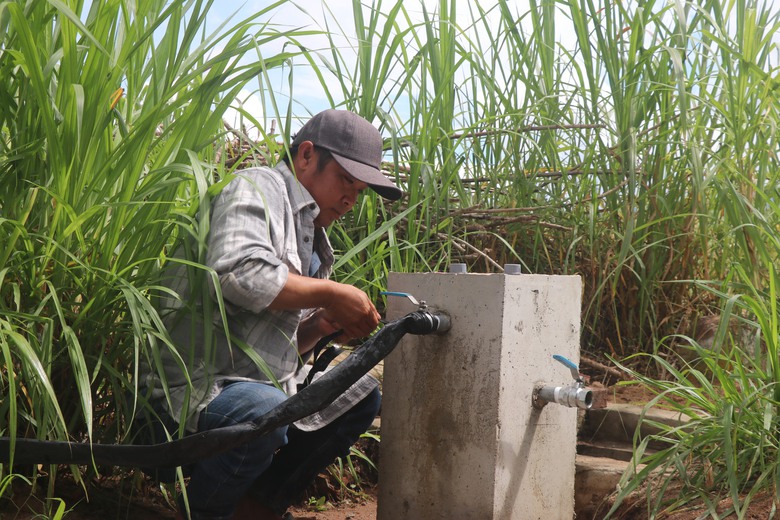 Bình Định: "Hồi sinh" trạm bơm bỏ hoang nhiều năm, nước về tận chân ruộng- Ảnh 4. Bình Định: "Hồi sinh" trạm bơm bỏ hoang nhiều năm, nước về tận chân ruộng- Ảnh 4.