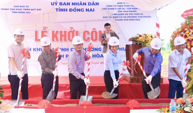 Đồng Nai khởi c&ocirc;ng khu t&aacute;i định cư 643 tỷ đồng phục vụ cao tốc Bi&ecirc;n H&ograve;a - Vũng T&agrave;u- Ảnh 1.