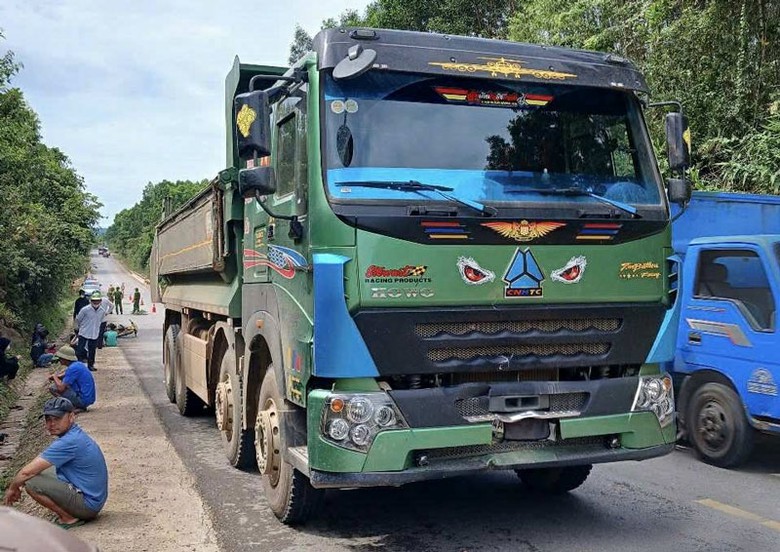 Hiện trường vu tai nạn - Ảnh: QT.