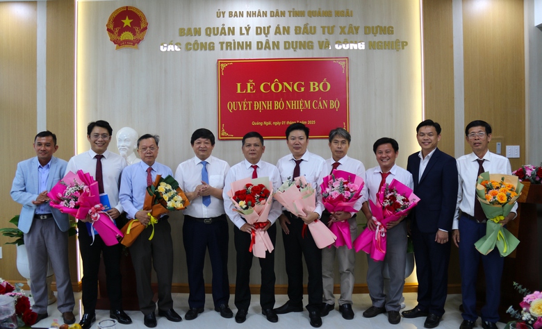 Quảng Ng&atilde;i ho&agrave;n th&agrave;nh tiếp nhận c&aacute;c Ban Quản l&yacute; dự &aacute;n x&acirc;y dựng cấp huyện- Ảnh 1.